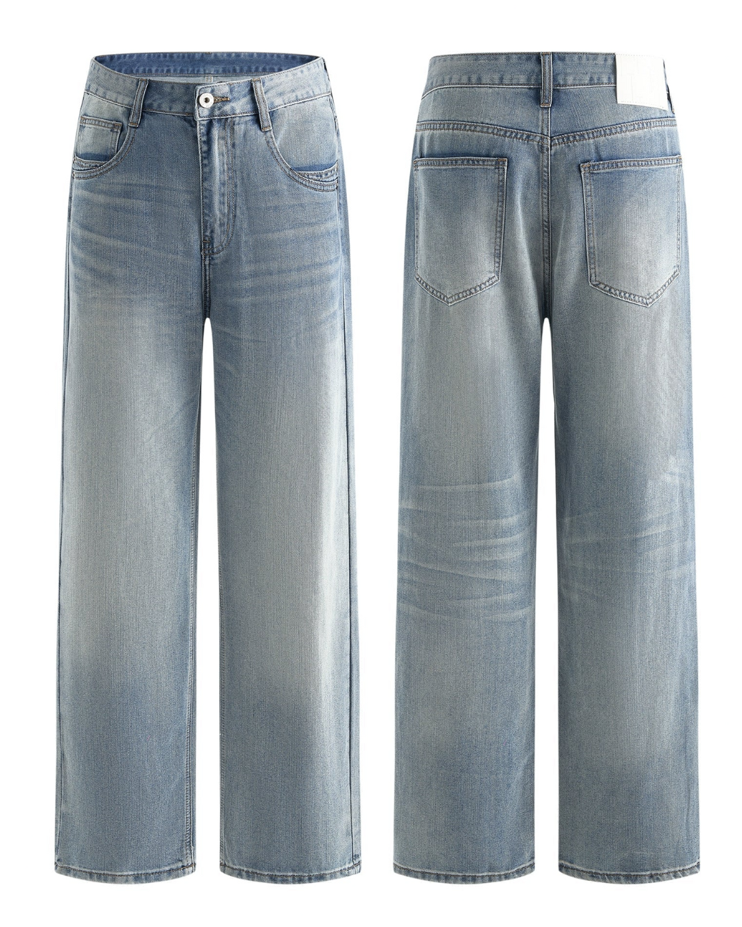GUGR: S/S 25 Casual Straight Pants | Nüra - Discover GUGR S/S 25 Casual Straight Pants: a perfect blend of comfort and style with a straight cut, ideal for everyday wear. - $48.00