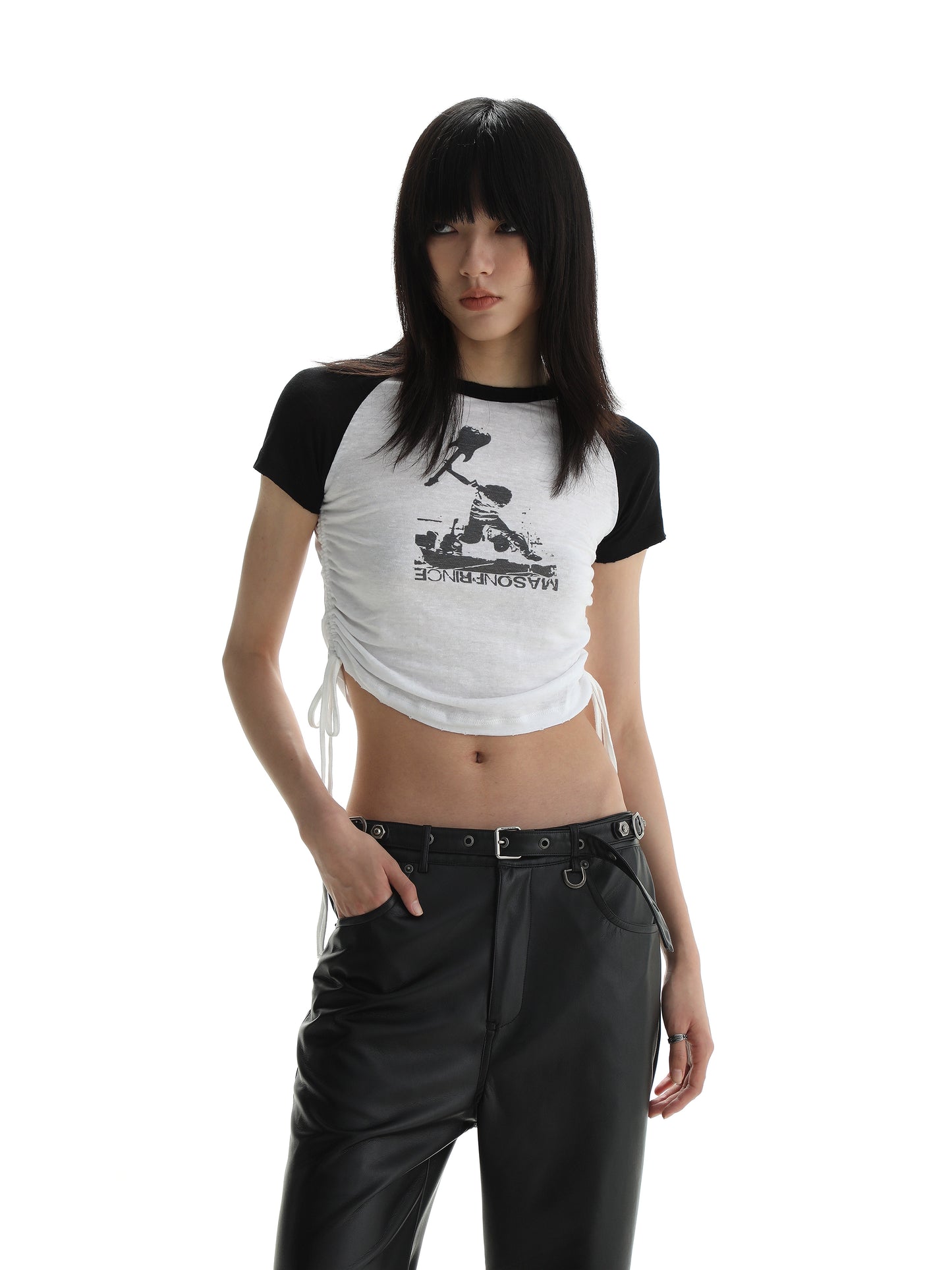 Rebel Drawstring Tee