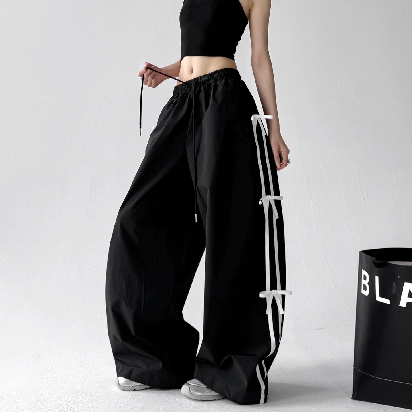 Ribbonflow Parachute Pants