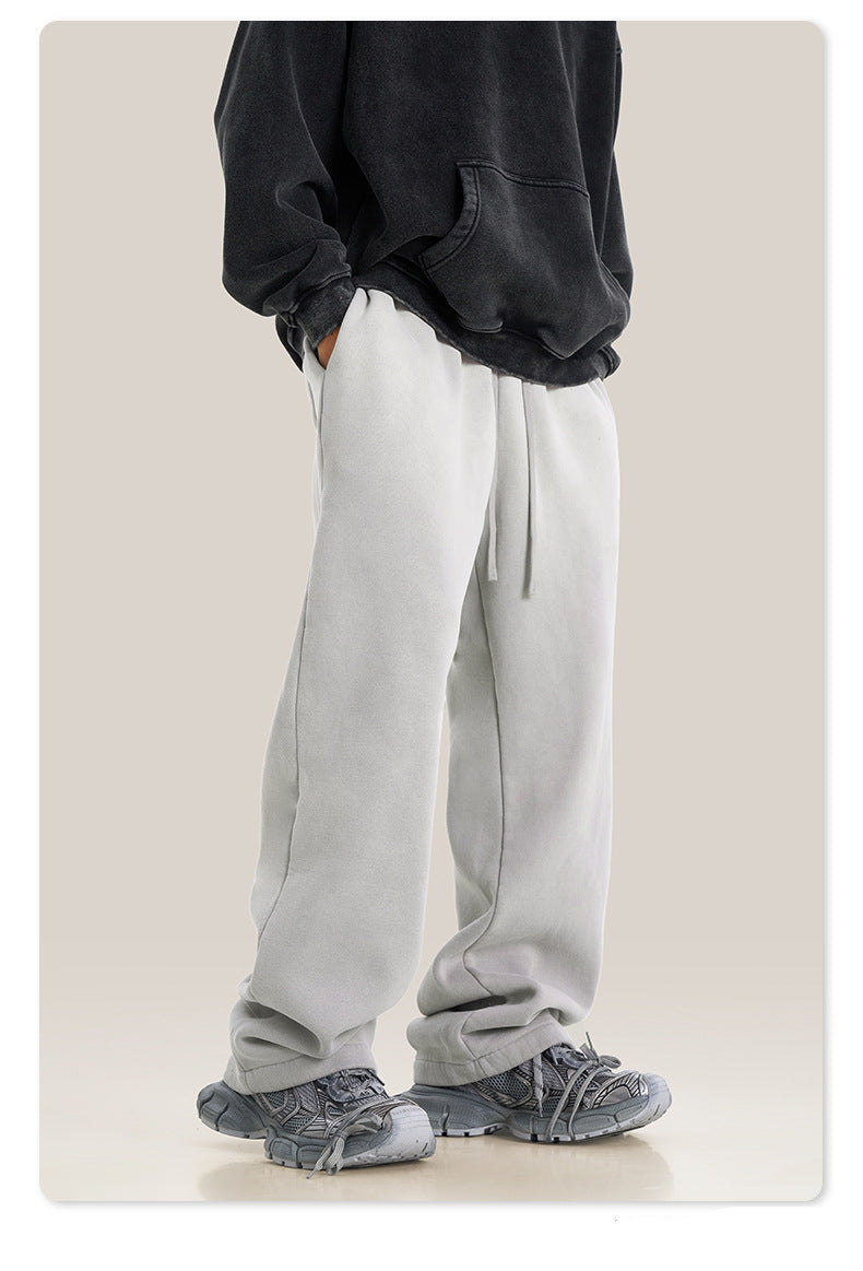 Plain Dye Trousers