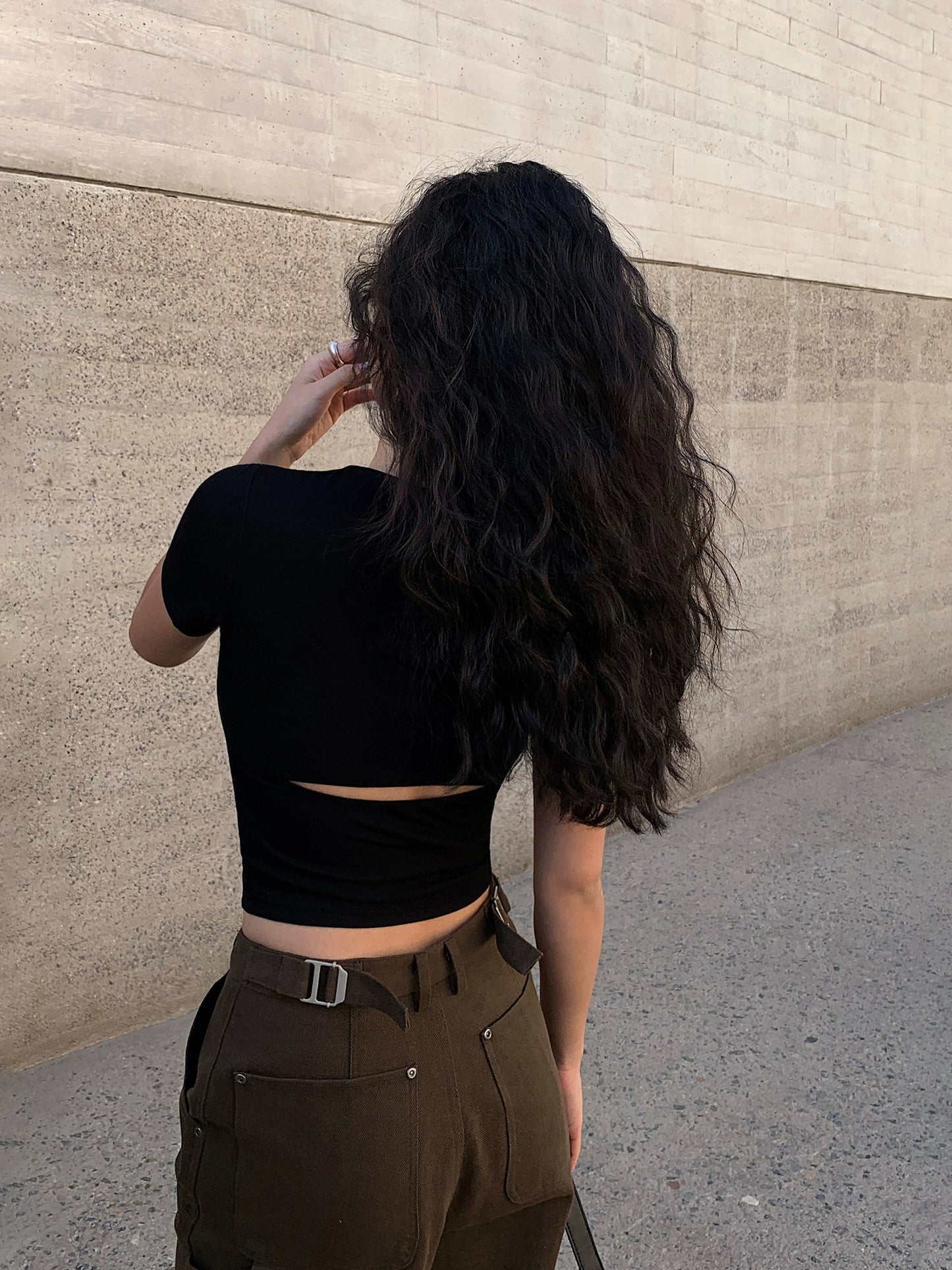 Ines Basic Sculpt Tee