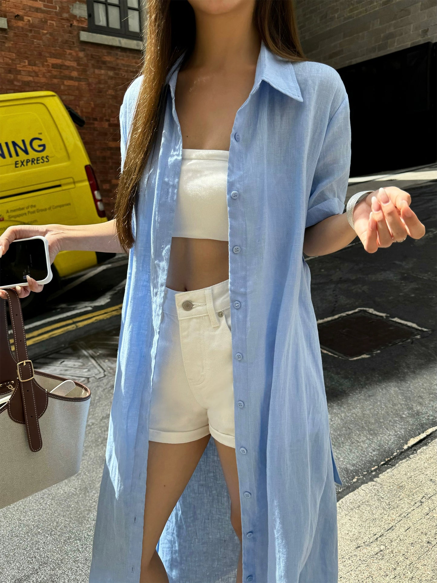 Demi Casual Shirt Dress