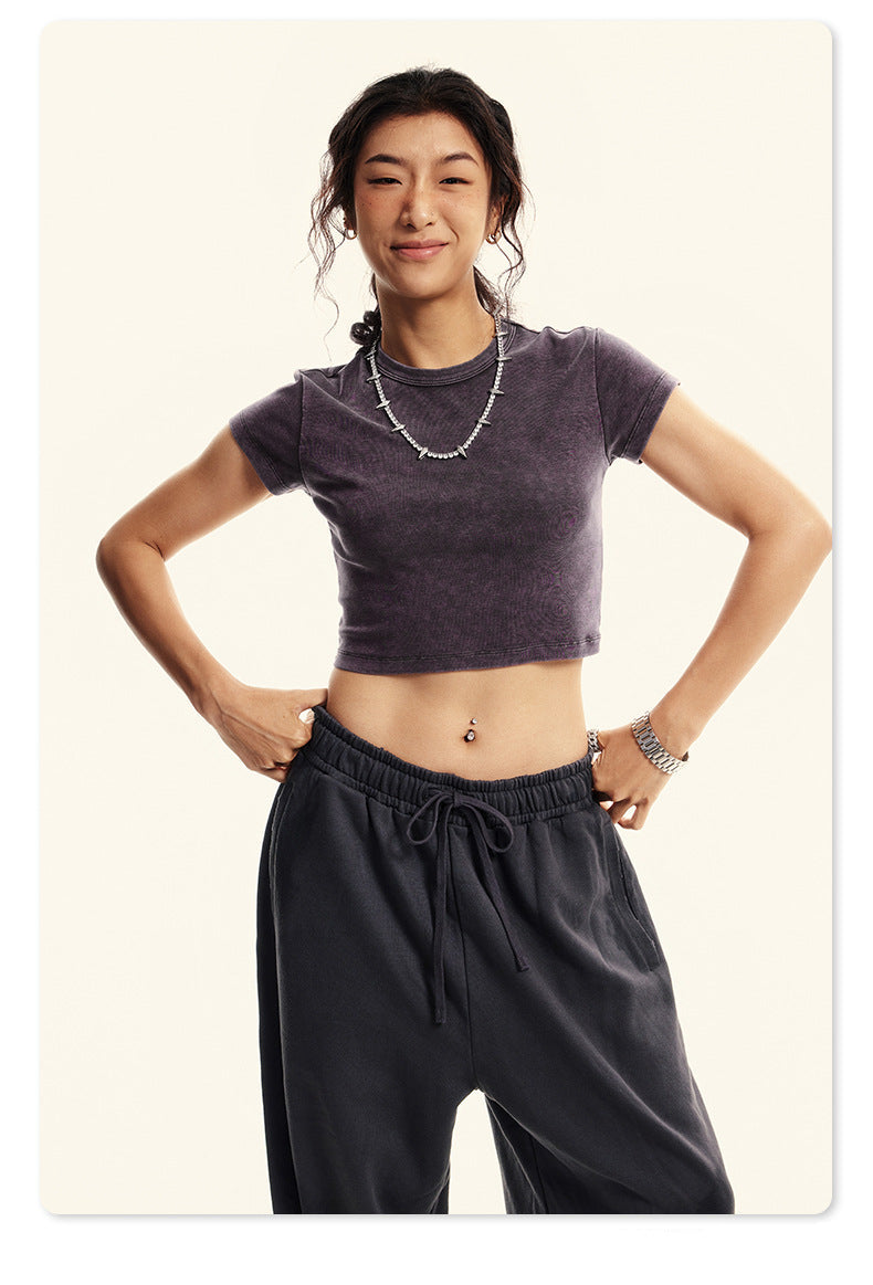 Mono Edge Crop Tee