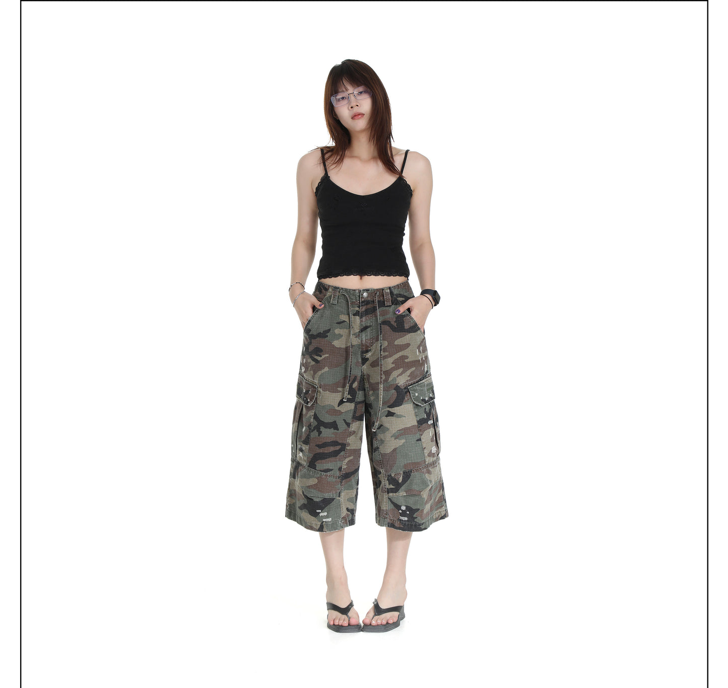 CamoFlux Crops Pants