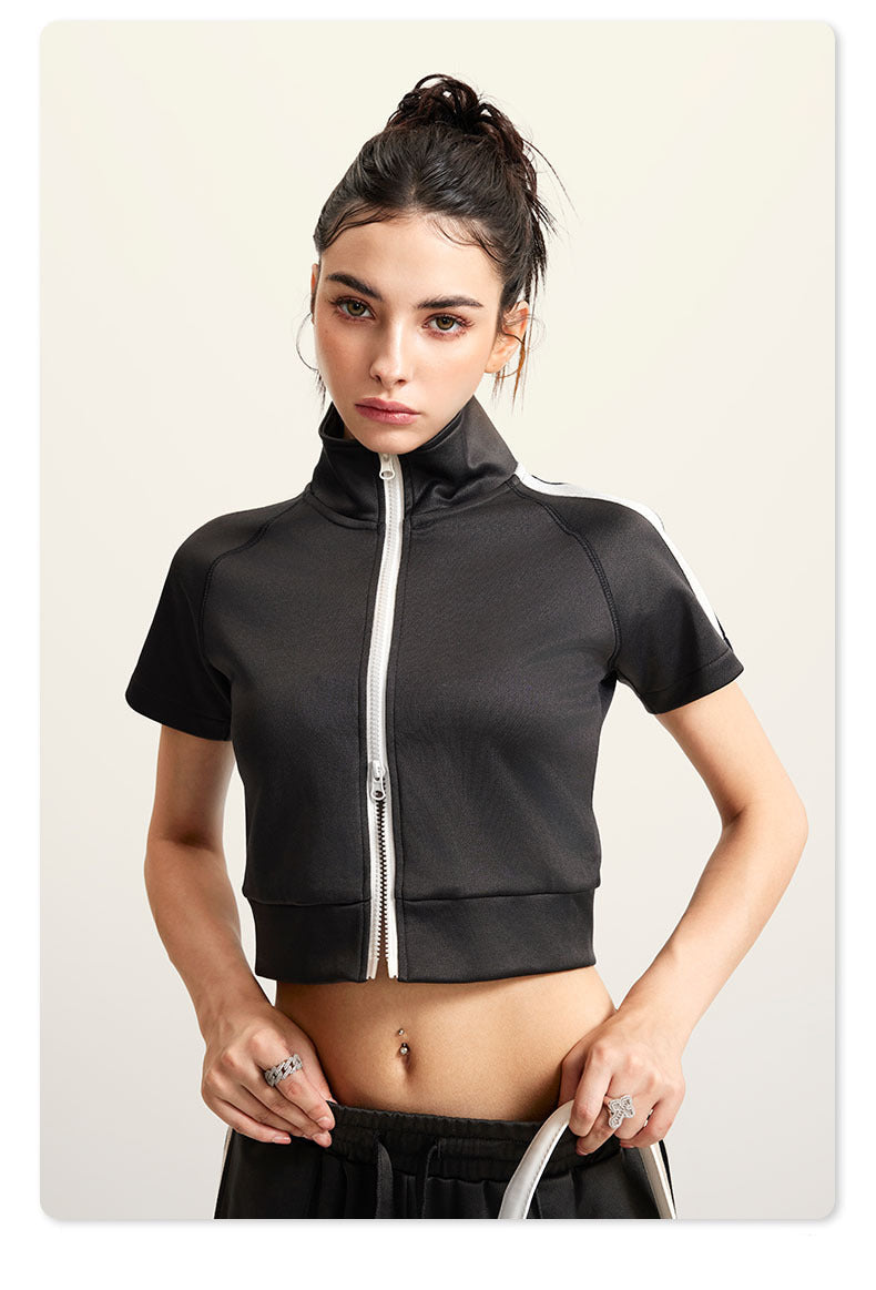 GlideFit Crop Tee