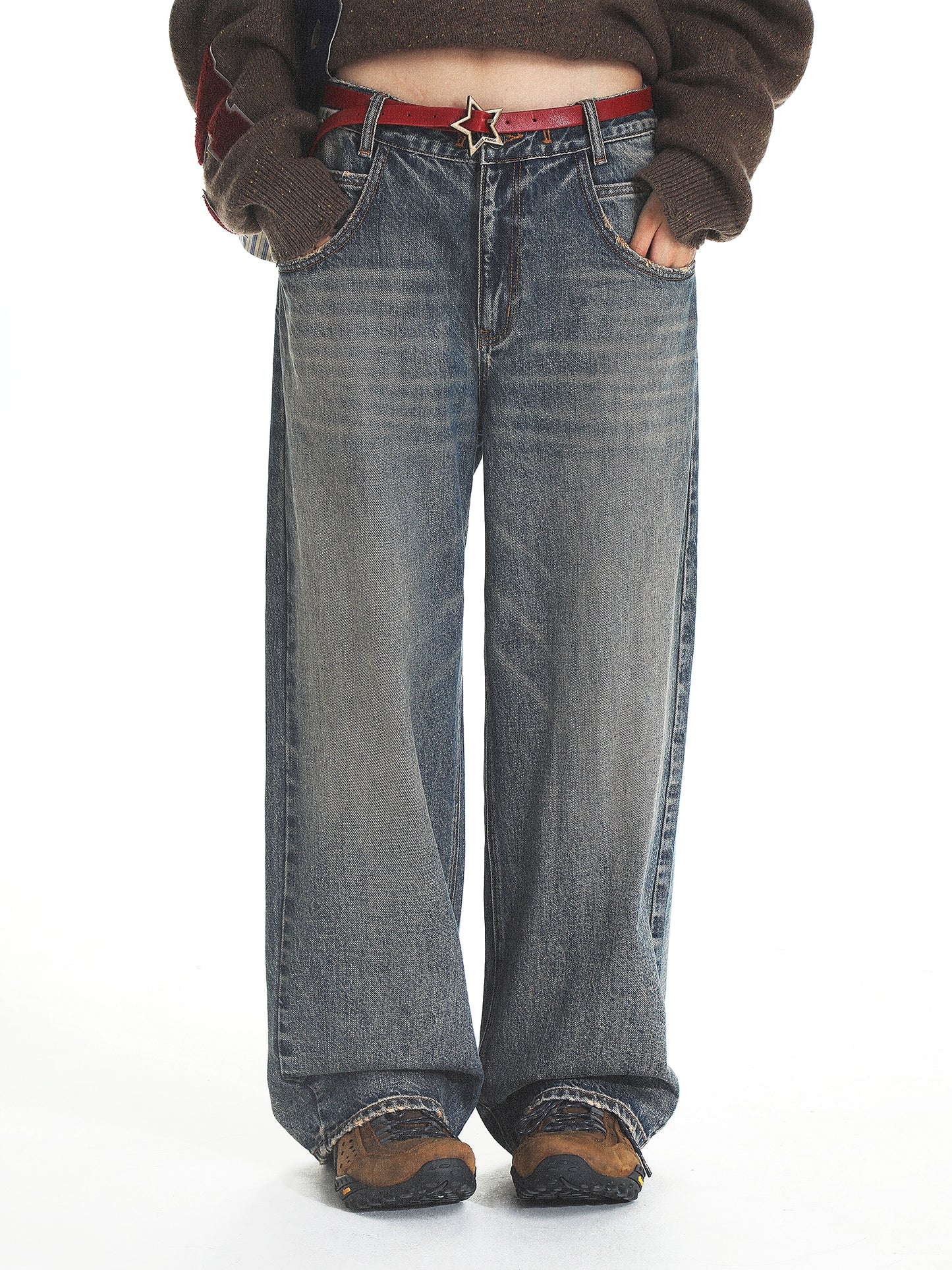 Embroidered Back Jeans