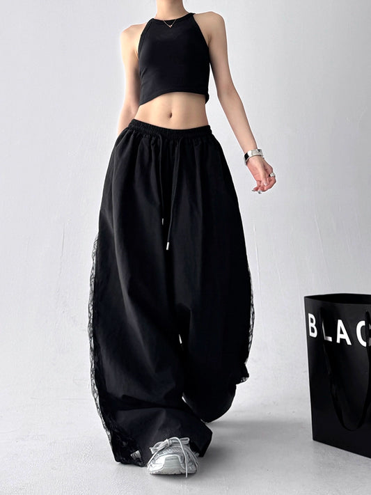 Cutwork Veil Trousers