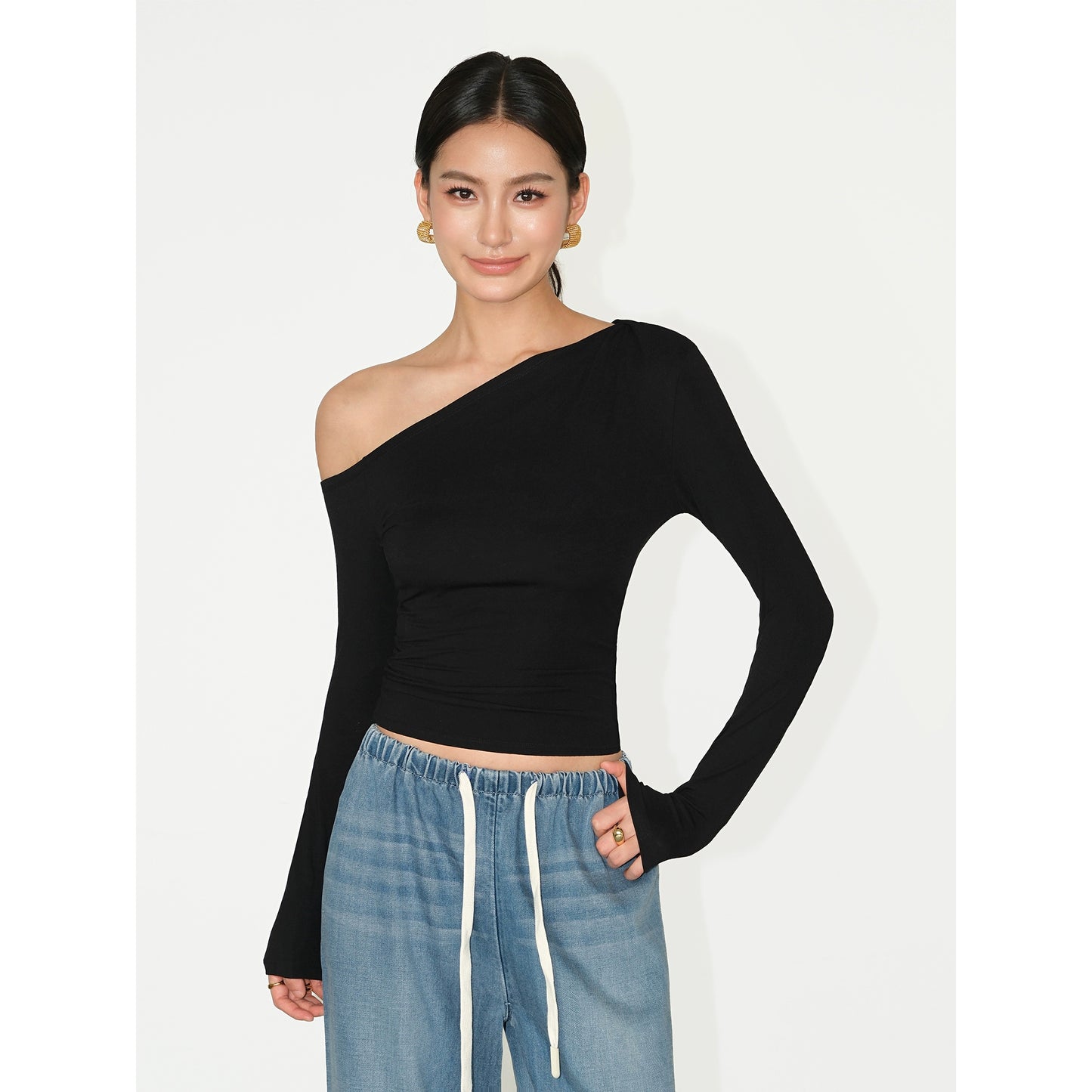 Isa Asymmetric Blouse