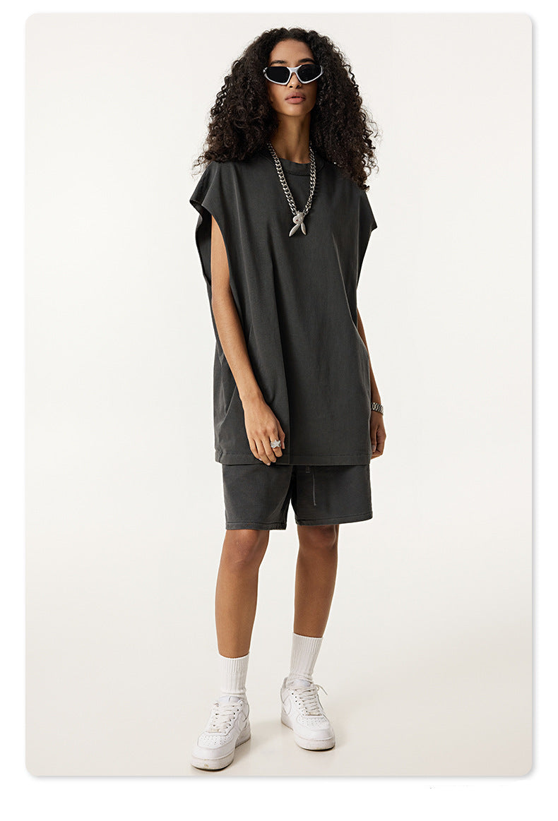 Boxy Cutoff Tee
