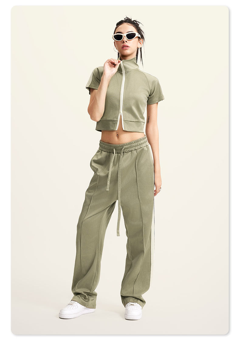 GlideFit Crop Tee
