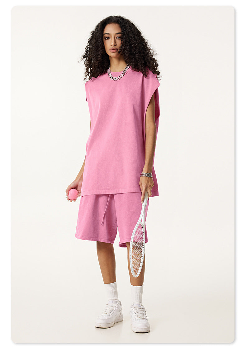 Boxy Cutoff Tee