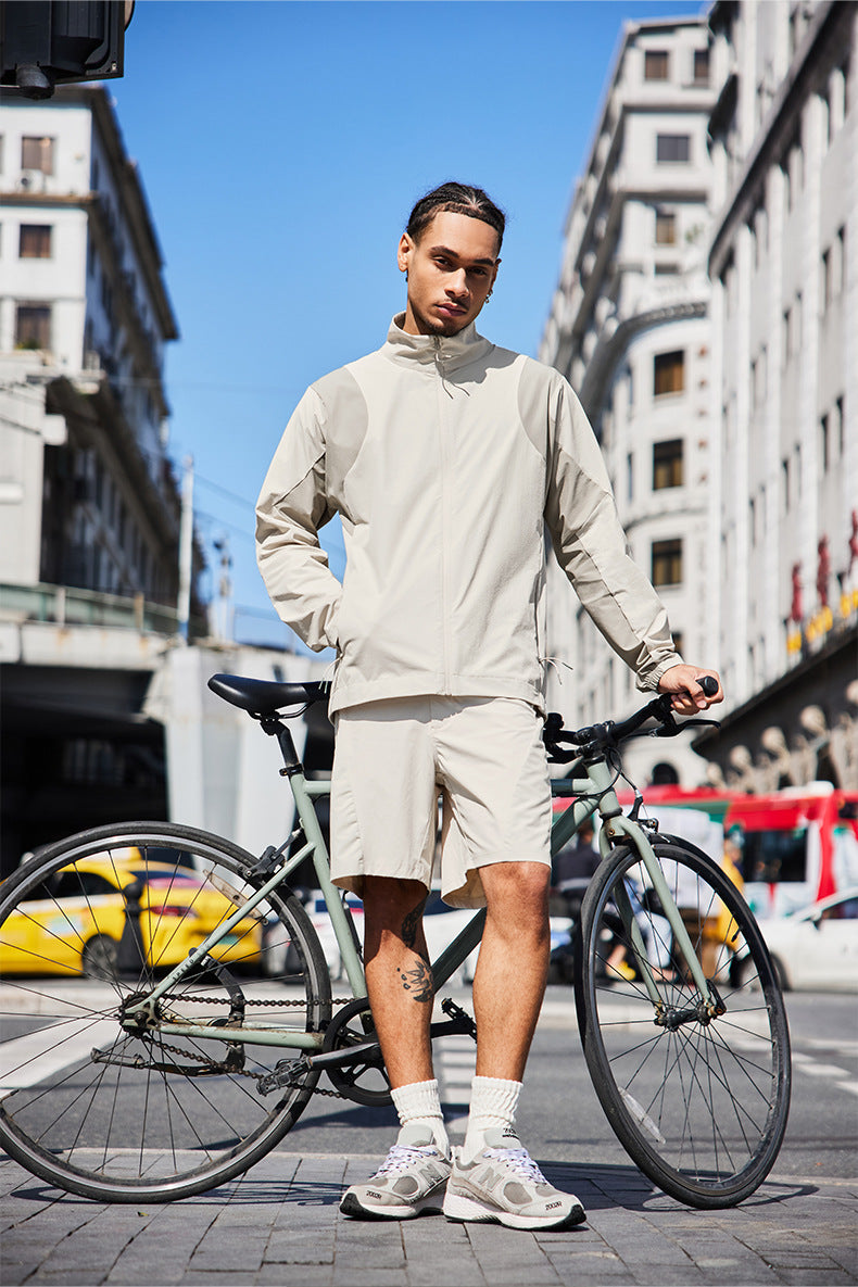 Activewear Splice Jacket