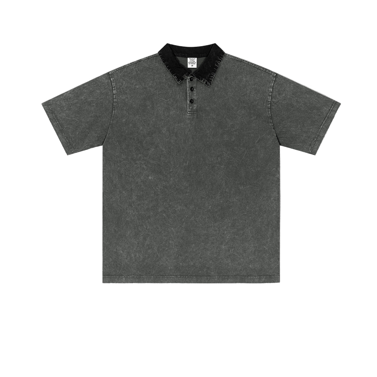 Grayscale Polo Shirt