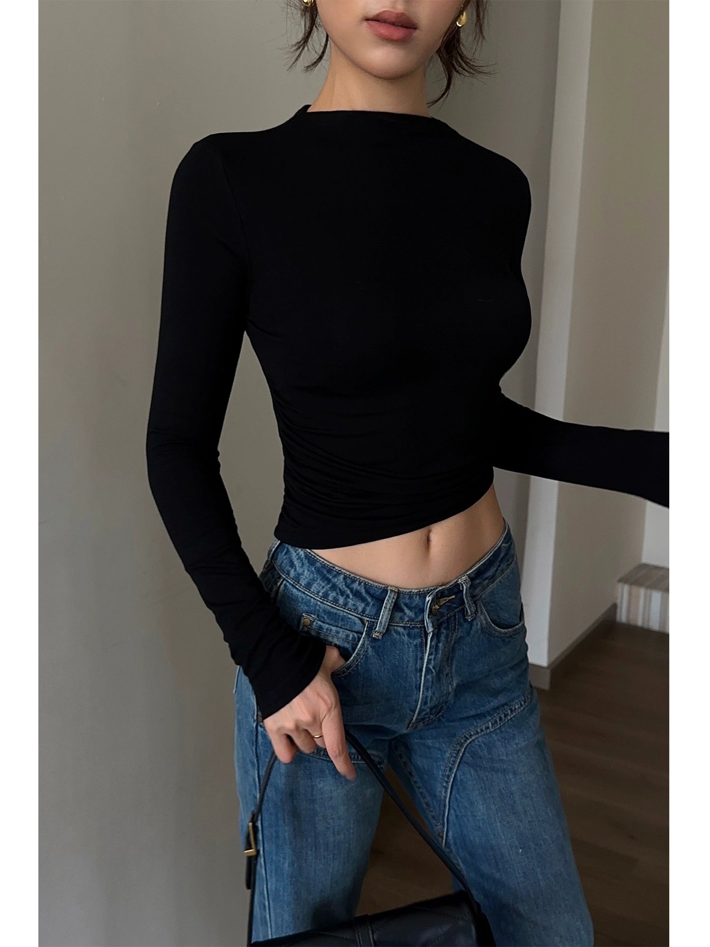 Elle Sculpted Crop