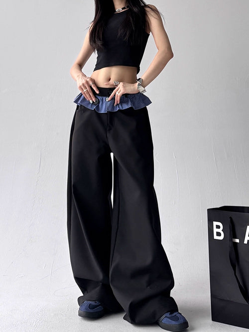 Tiered Waist Pants