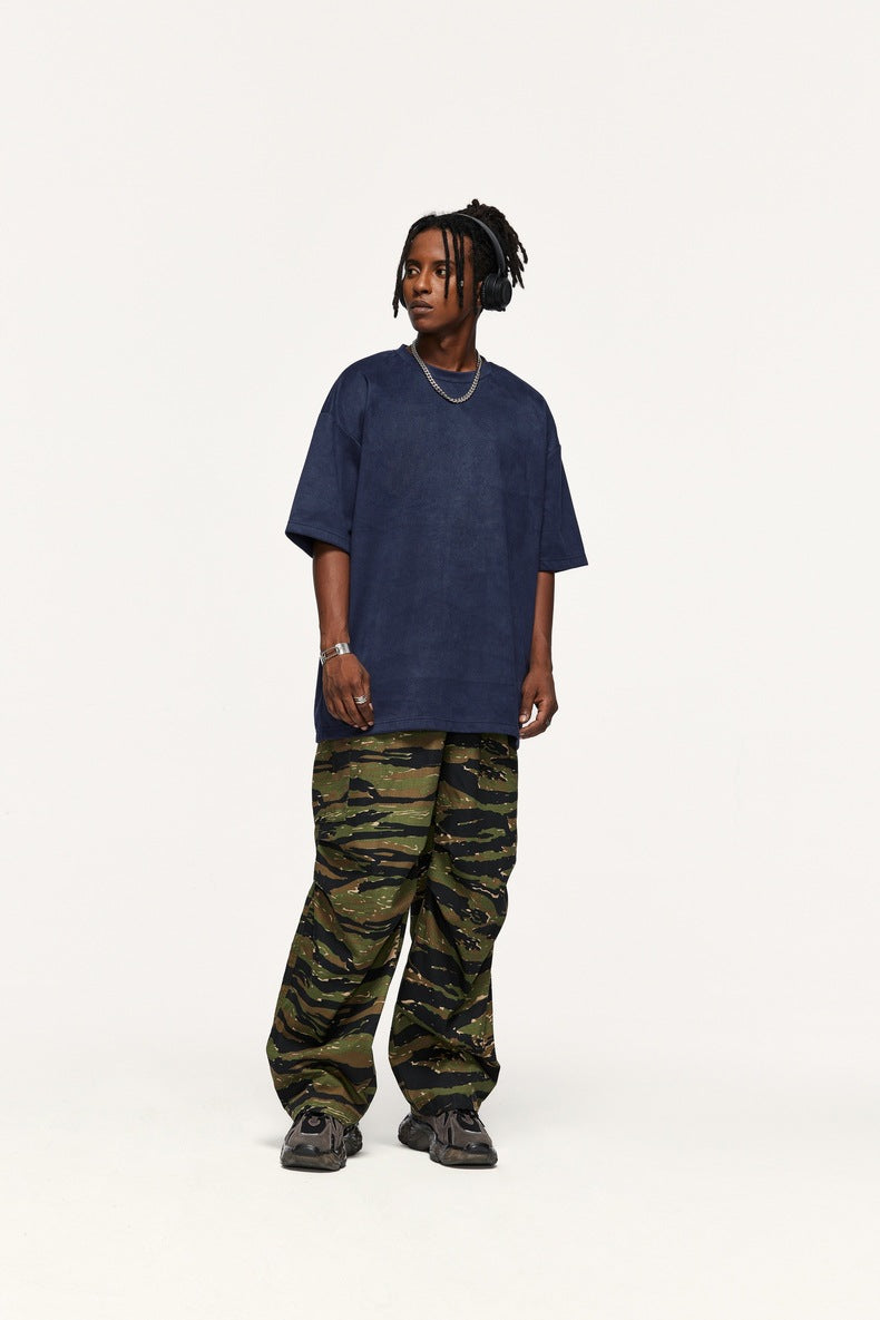 Muted Flow Suede Tee