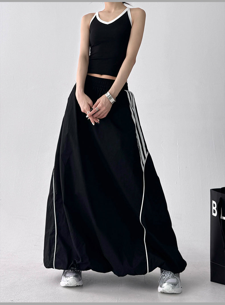 Trackline Maxi Skirt