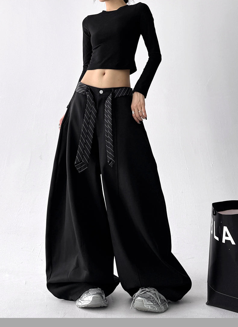 Stripetie Balloon Pants