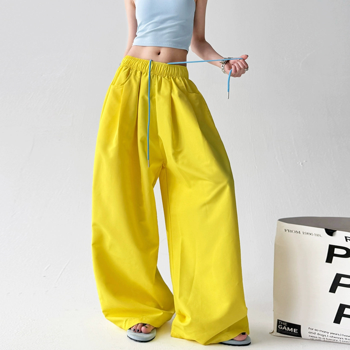 Color Pop Parachute Pants
