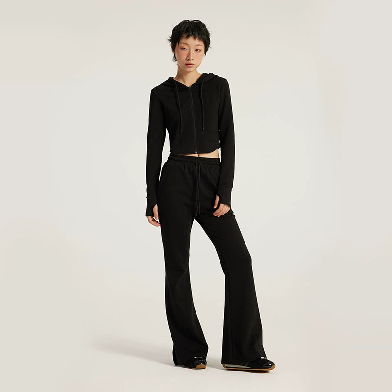 Comfy Split-Hem Sweatpants