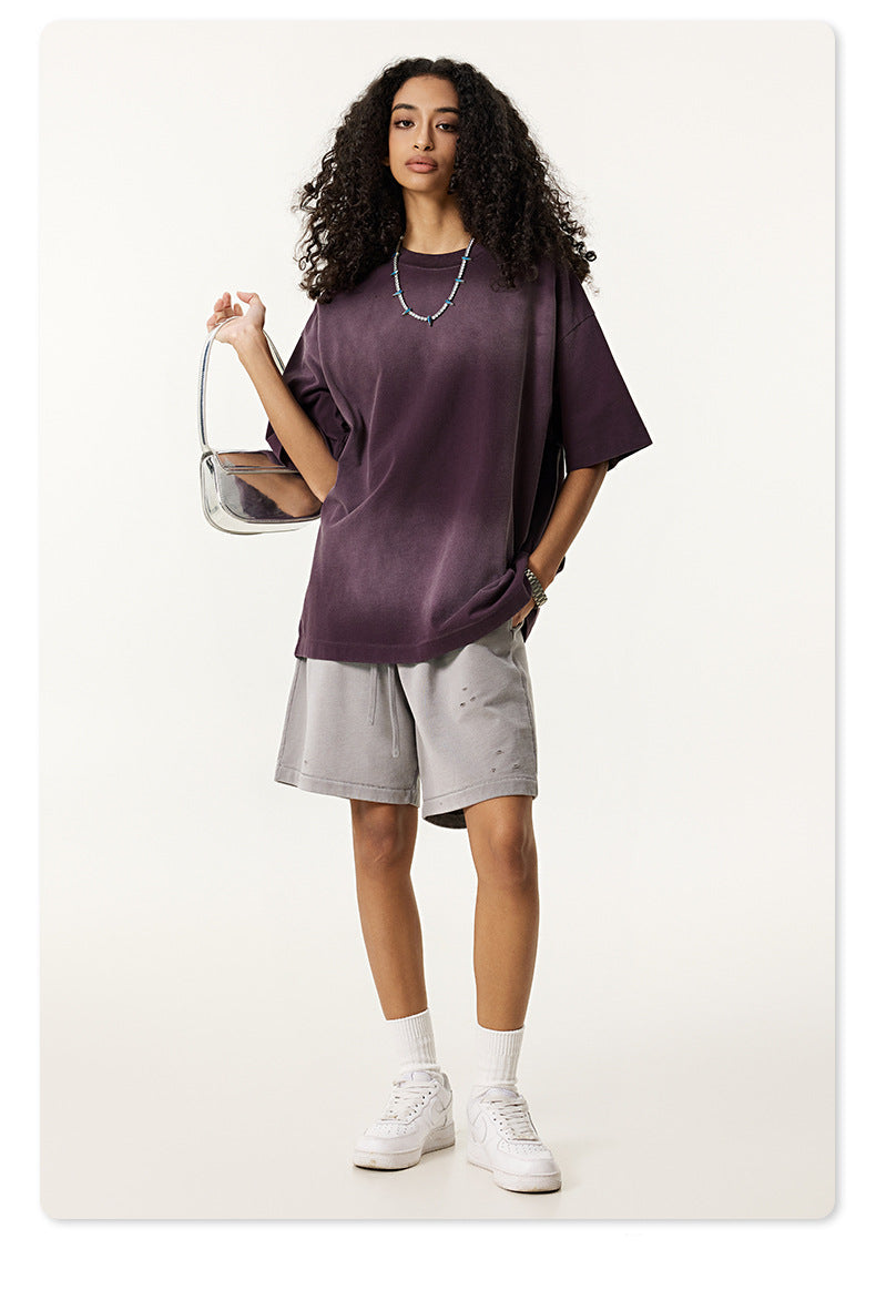 Gradient Dip-Dye Tee"