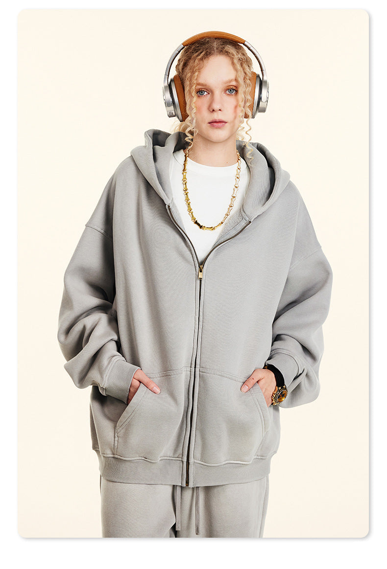 Mellow Fit Zip Hoodie