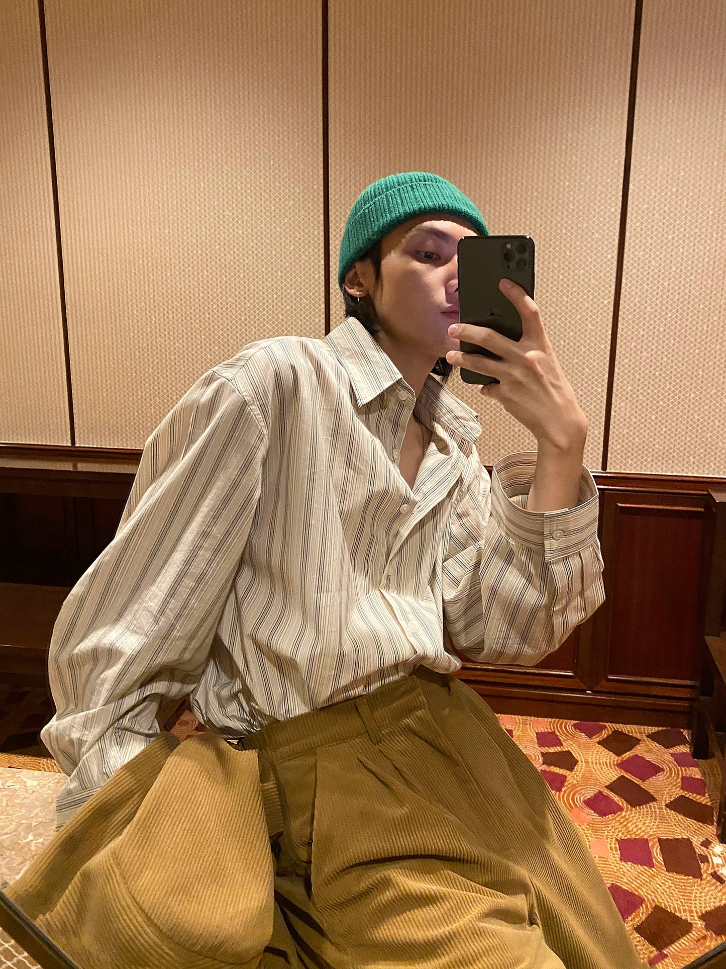 Vertiline Button-Up Shirt