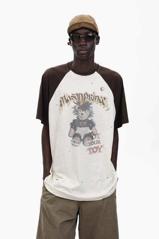 Punk Plush Raglan Tee