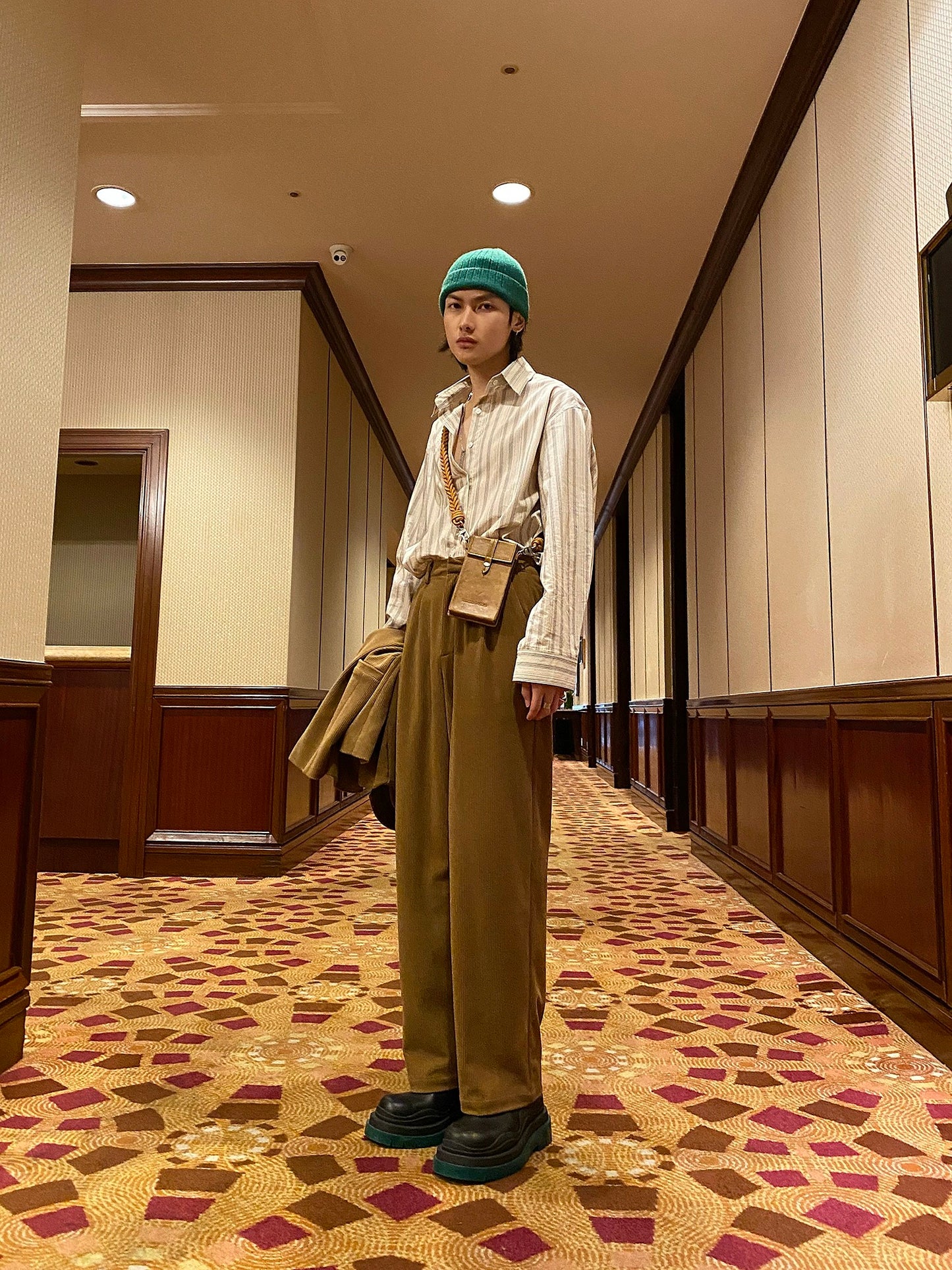 Vertiline Button-Up Shirt