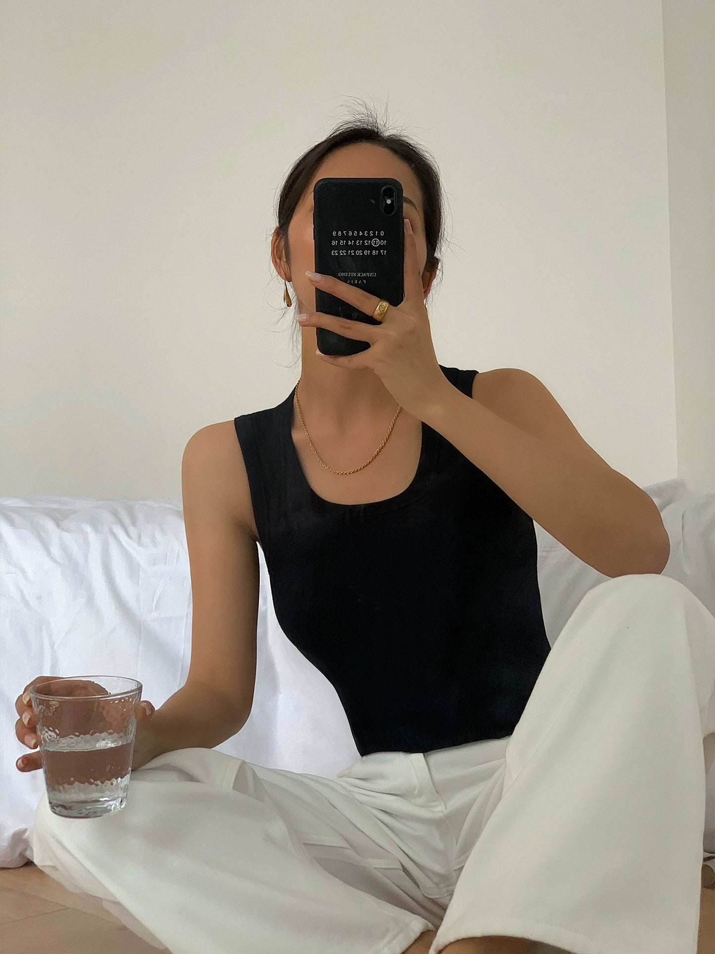 Mae Essential Ribbed Top