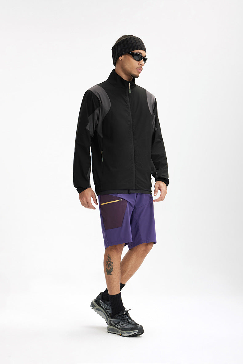 Activewear Splice Jacket