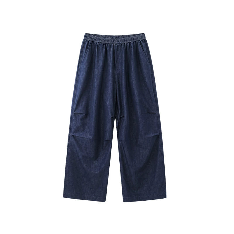 BlockWave Denim Pants