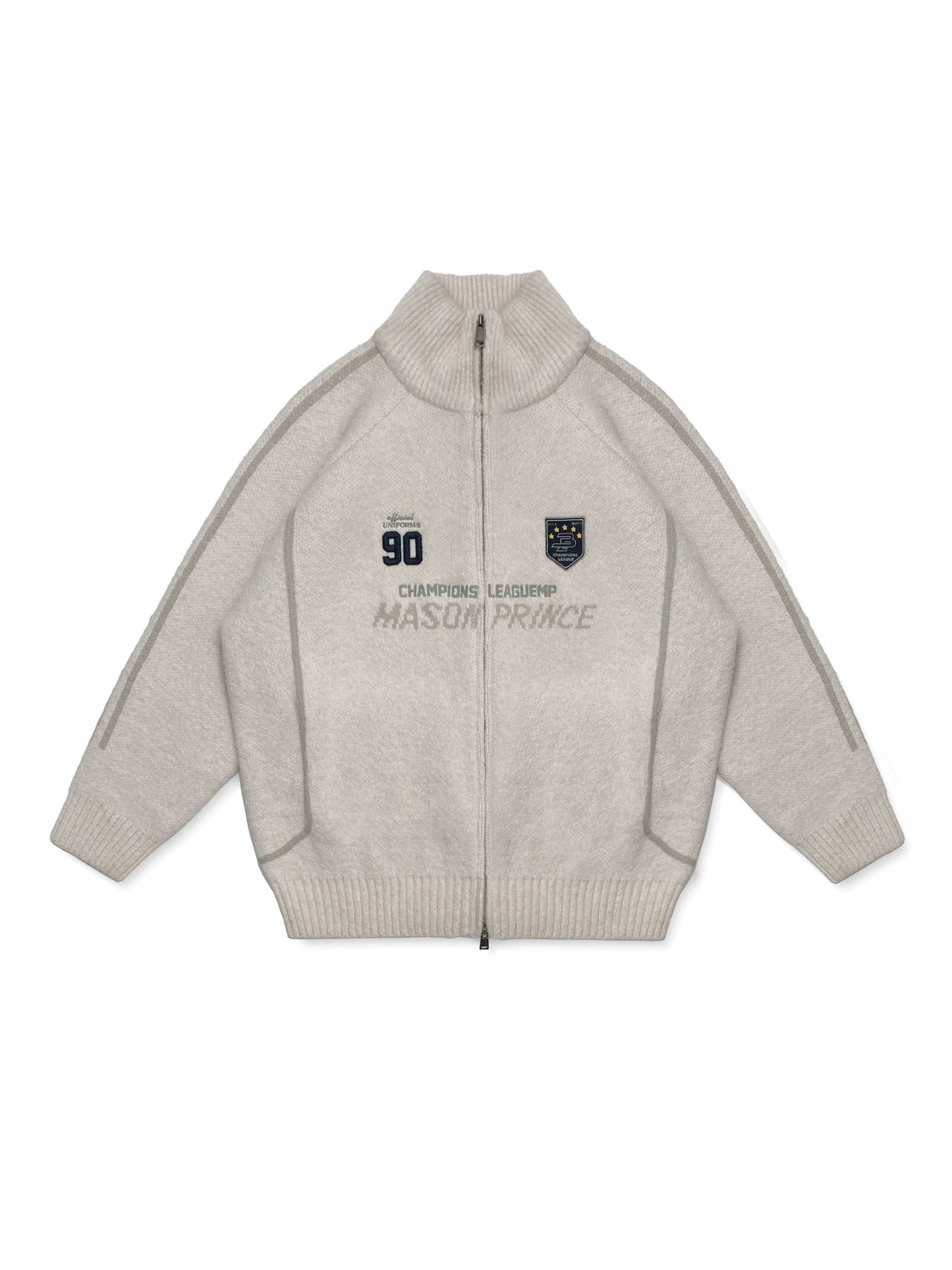 Retro90 Zip Cardigan