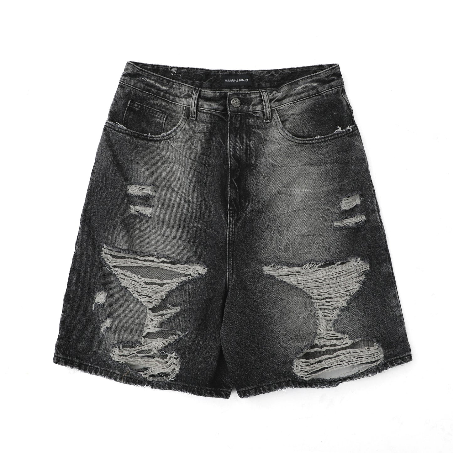 Shatter Denim Shorts