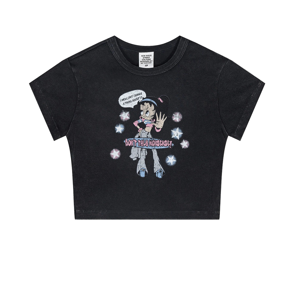Starburst Crop Tee