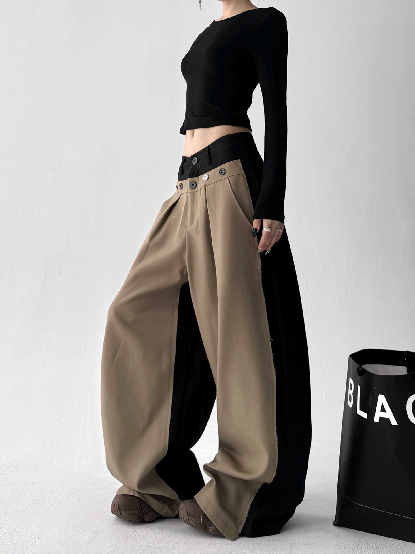 Blockline Baggy Pants