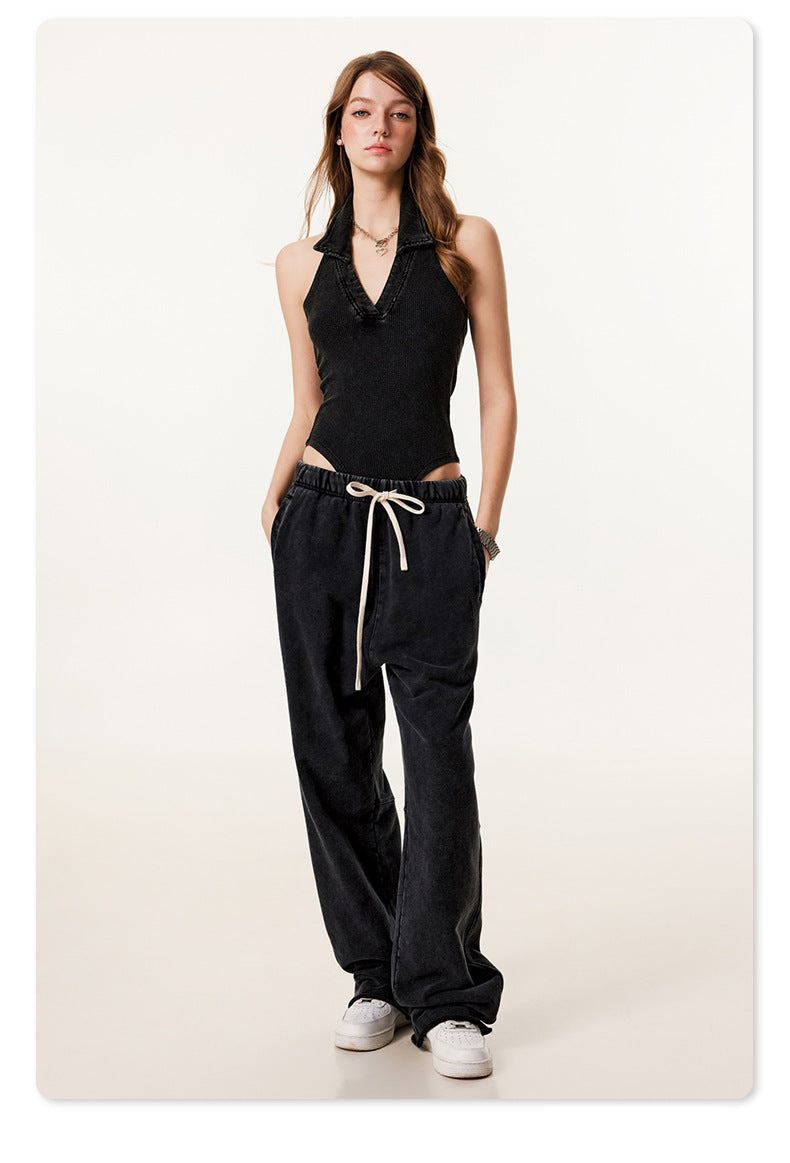 V-Collar Bodysuit