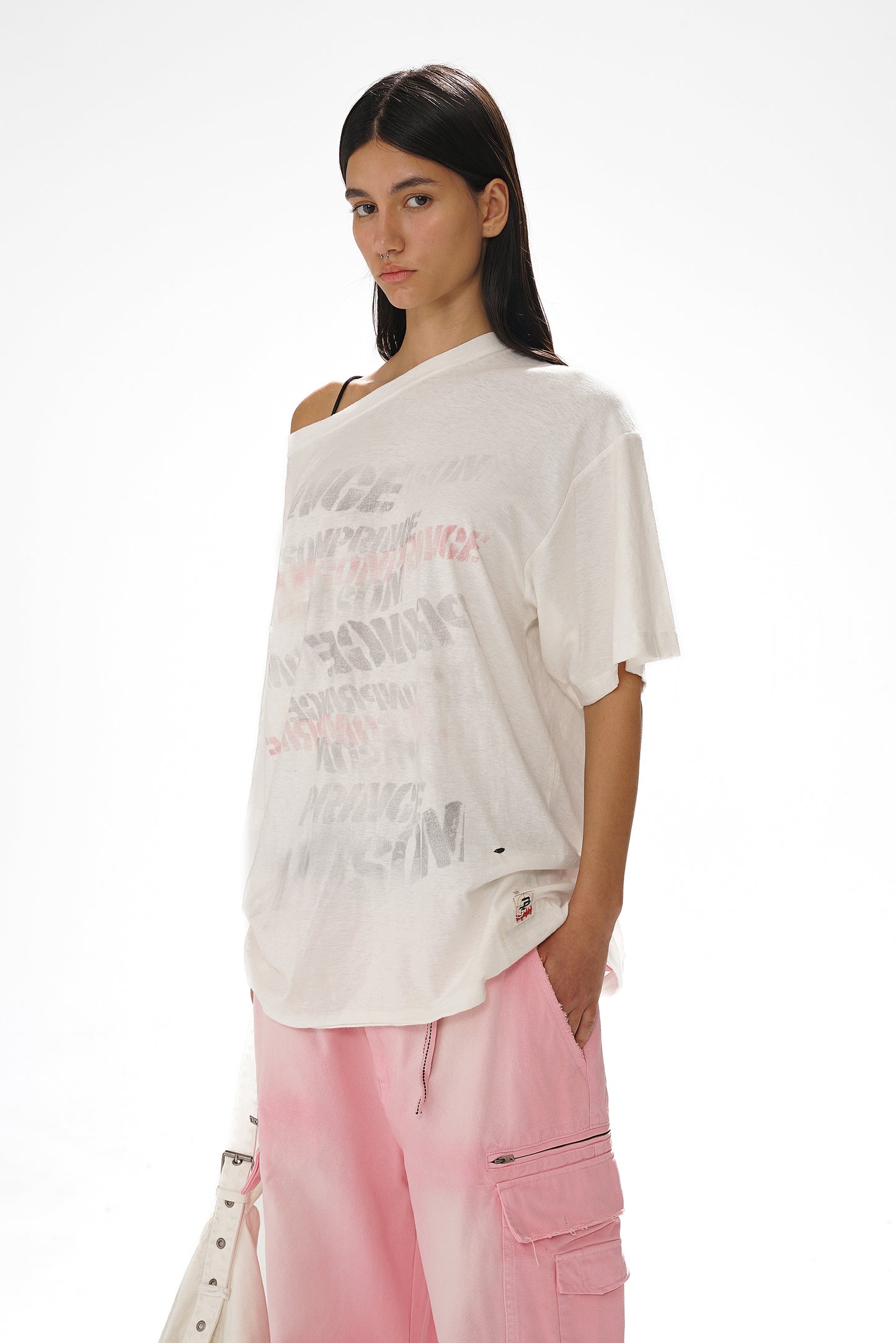 Stencil Script Tee
