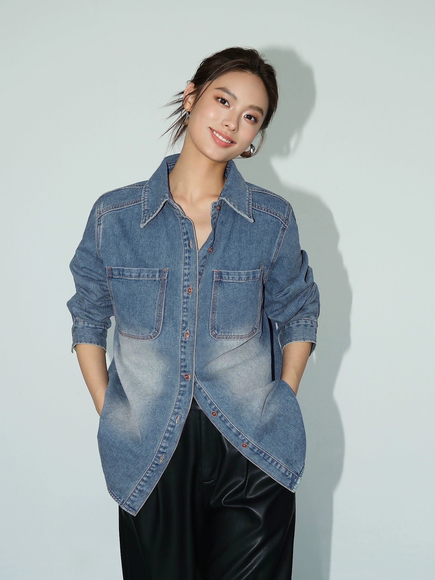 Denim Form Jacket
