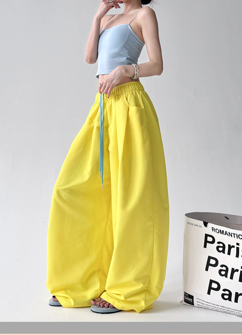 Color Pop Parachute Pants