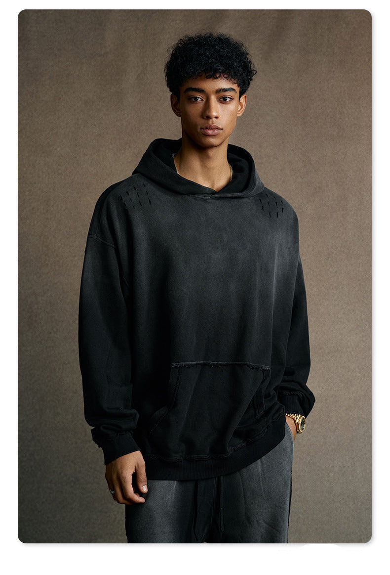 Hollow Cut Hoodie