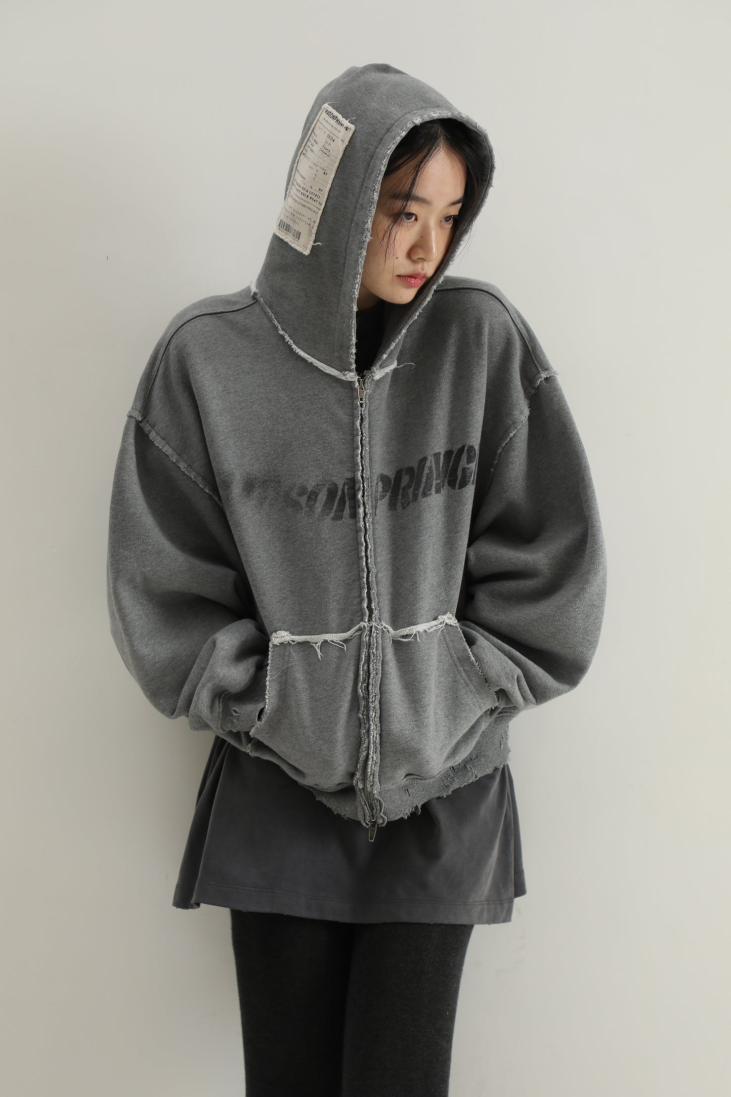 Tagline Loop Hoodie (Loose Edition)