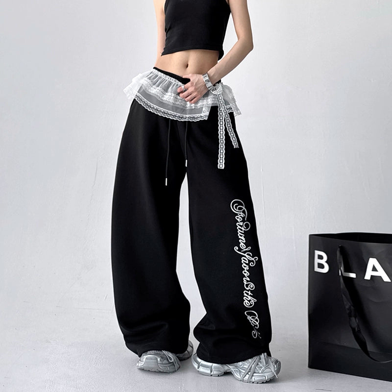 Fortune Script Pants