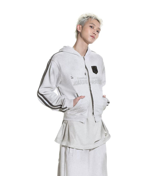 Frayed League Hoodie (Short Style)