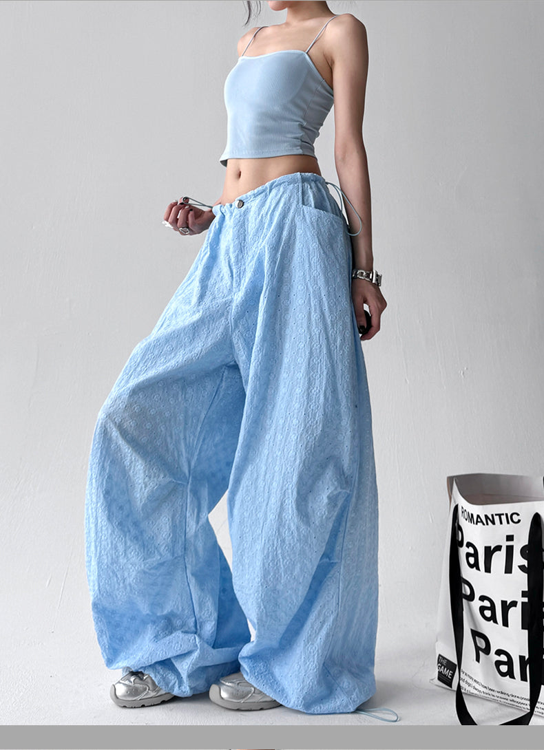 Crinkle Bloom Pants
