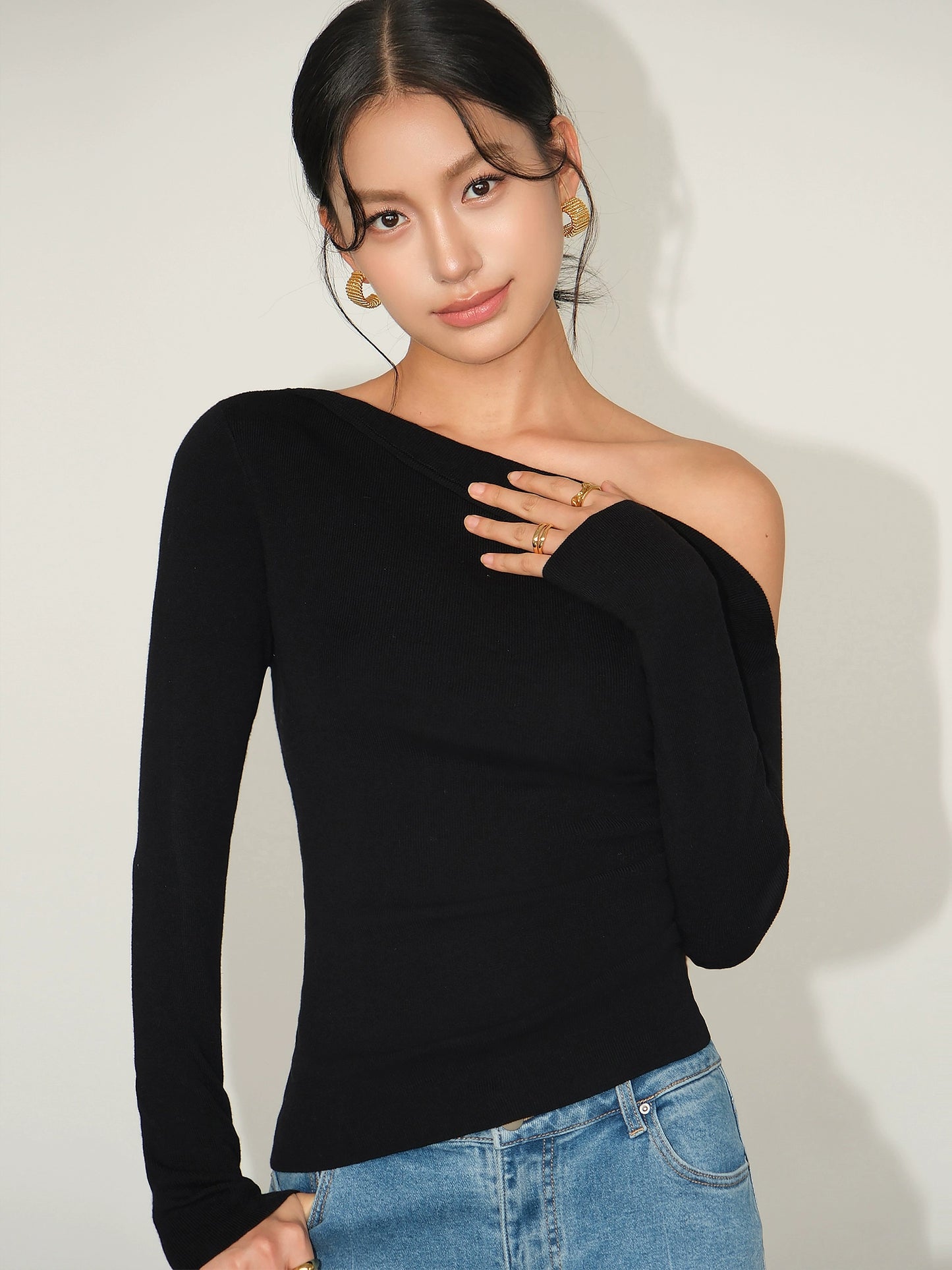 Eden Chic Ribbed Top