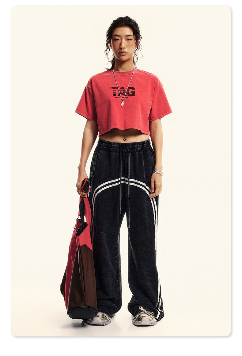 Hype "TAG" Crop Tee