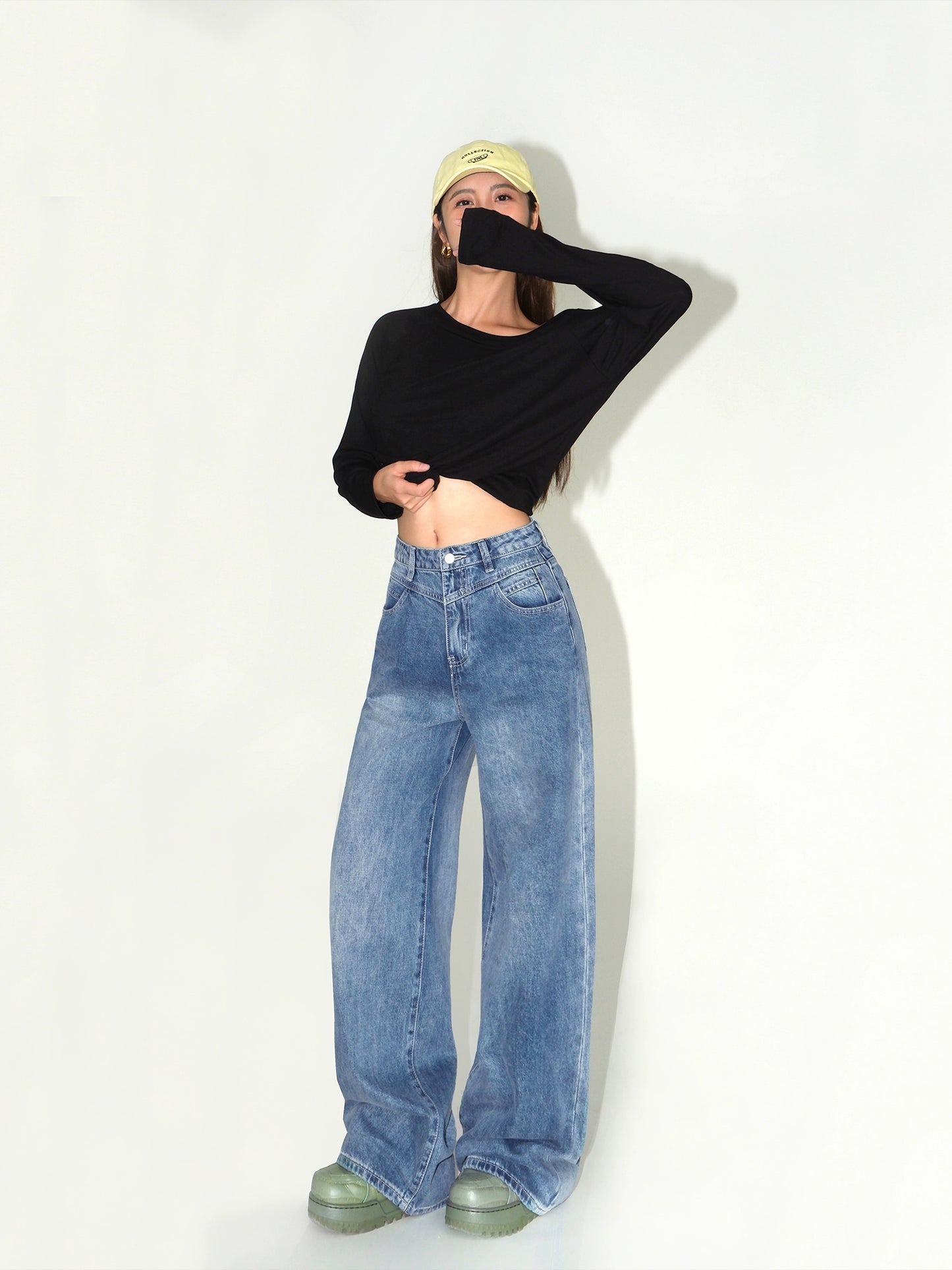 Mavis Retro Wide-Leg Pants