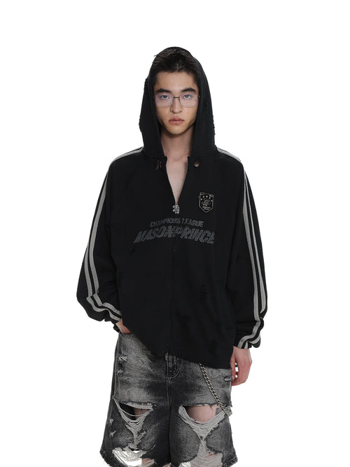 Frayed League Hoodie (Regular Style)