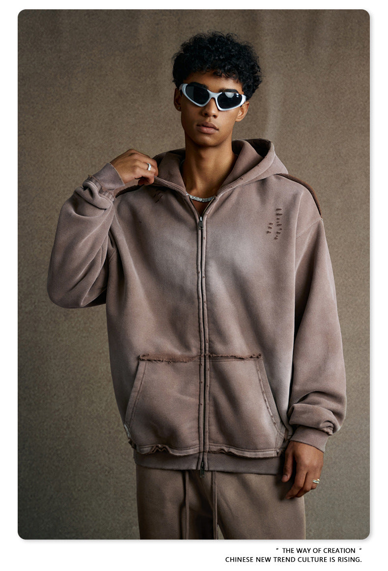 Streetstyle Zip-Up Hoodie